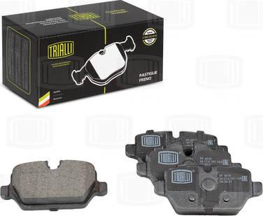 Trialli PF 4010 - Тормозные колодки, дисковые, комплект autospares.lv