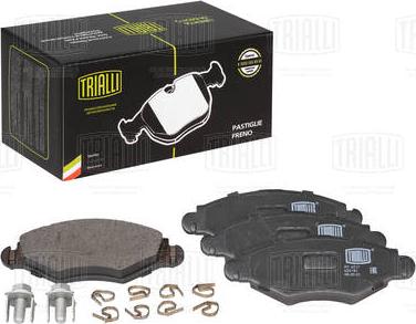 Trialli PF 4317 - Тормозные колодки, дисковые, комплект autospares.lv