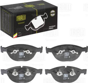 Trialli PF 4241 - Тормозные колодки, дисковые, комплект autospares.lv