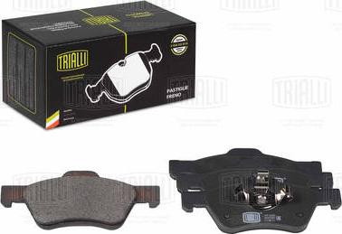 Trialli PF 4266 - Тормозные колодки, дисковые, комплект autospares.lv