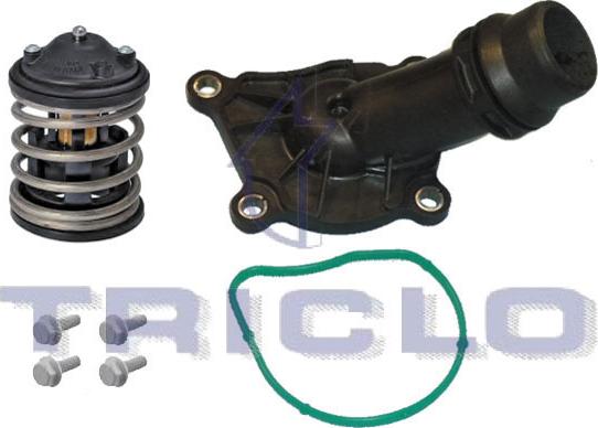 Triclo 462498 - Термостат охлаждающей жидкости / корпус autospares.lv