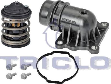 Triclo 462497 - Термостат охлаждающей жидкости / корпус autospares.lv