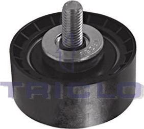 Triclo 421249 - Ролик, поликлиновый ремень autospares.lv