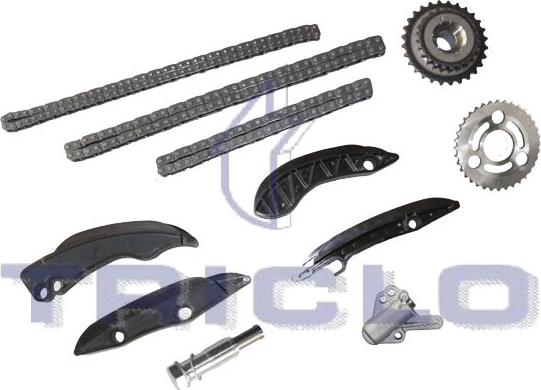 Triclo 422170 - Комплект цепи привода распредвала autospares.lv