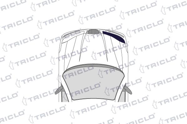 Triclo 190662 - Распылитель, форсунка, система очистки фар autospares.lv