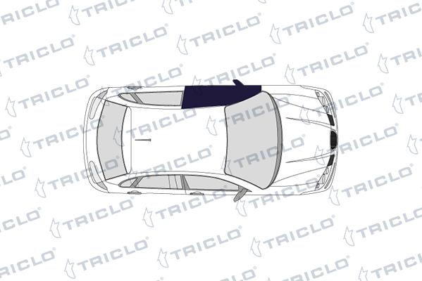Triclo 115601 - Стеклоподъемник autospares.lv