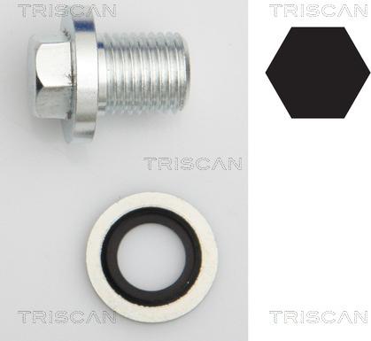 Triscan 9500 1008 - Резьбовая пробка, масляный поддон autospares.lv