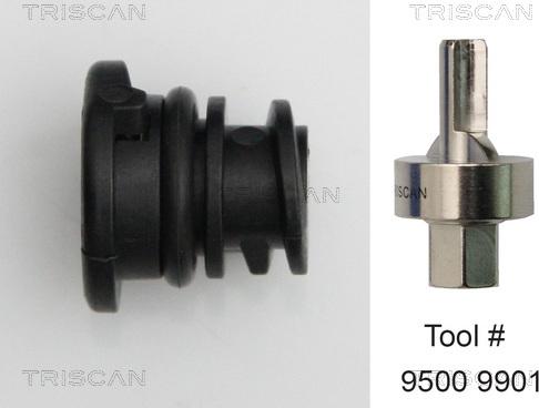 Triscan 9500 2901 - Резьбовая пробка, масляный поддон autospares.lv