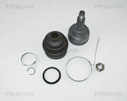 Triscan 8540 50104 - Шарнирный комплект, ШРУС, приводной вал autospares.lv