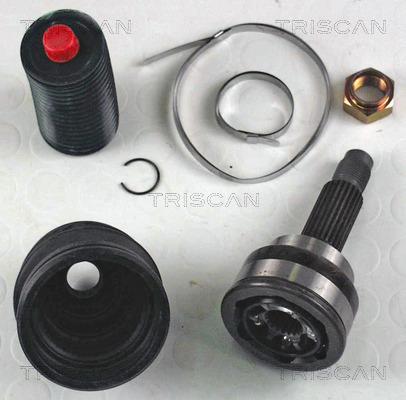 Triscan 8540 50111 - Шарнирный комплект, ШРУС, приводной вал autospares.lv