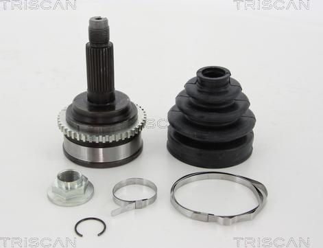 Triscan 8540 50128 - Шарнирный комплект, ШРУС, приводной вал autospares.lv