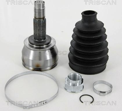 Triscan 8540 15144 - Шарнирный комплект, ШРУС, приводной вал autospares.lv