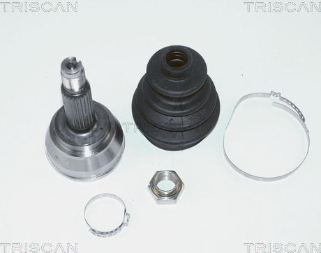 Triscan 8540 16101 - Шарнирный комплект, ШРУС, приводной вал autospares.lv