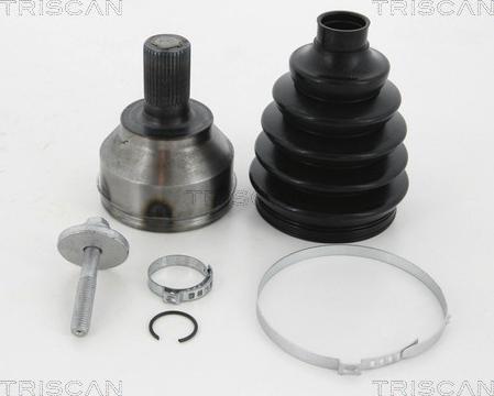 Triscan 8540 16124 - Шарнирный комплект, ШРУС, приводной вал autospares.lv