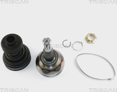 Triscan 8540 10102 - Шарнирный комплект, ШРУС, приводной вал autospares.lv