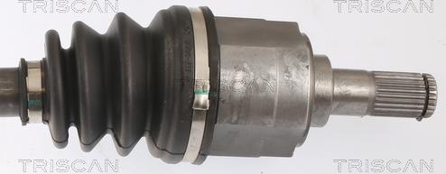 Triscan 8540 10119 - Шарнирный комплект, ШРУС, приводной вал autospares.lv