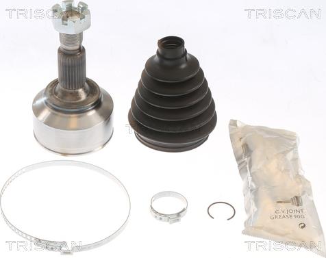 Triscan 8540 10126 - Шарнирный комплект, ШРУС, приводной вал autospares.lv