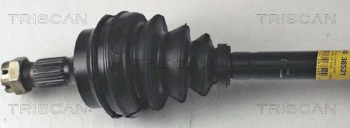 Triscan 8540 38521 - Приводной вал autospares.lv