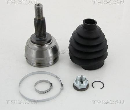 Triscan 8540 25109 - Шарнирный комплект, ШРУС, приводной вал autospares.lv