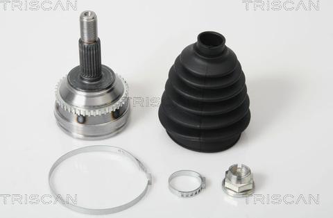 Triscan 8540 25103 - Шарнирный комплект, ШРУС, приводной вал autospares.lv