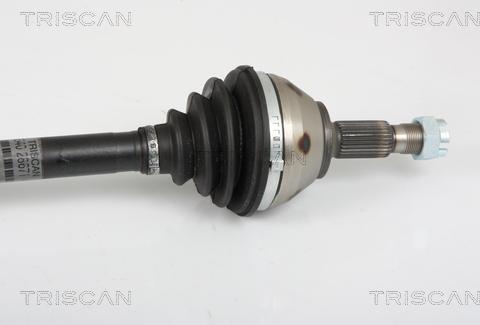 Triscan 8540 28671 - Приводной вал autospares.lv