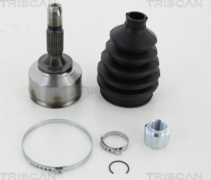 Triscan 8540 28143 - Шарнирный комплект, ШРУС, приводной вал autospares.lv