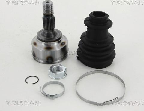 Triscan 8540 28125 - Шарнирный комплект, ШРУС, приводной вал autospares.lv