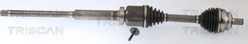 Triscan 8540 27536 - Приводной вал autospares.lv