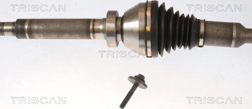 Triscan 8540 27531 - Приводной вал autospares.lv