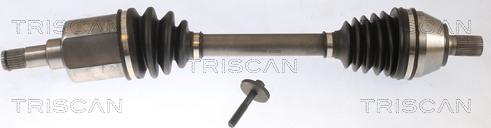 Triscan 8540 27538 - Приводной вал autospares.lv