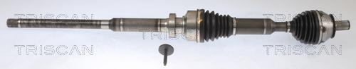 Triscan 8540 27533 - Приводной вал autospares.lv