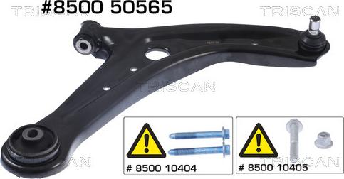 Triscan 8500 50565 - Рычаг подвески колеса autospares.lv