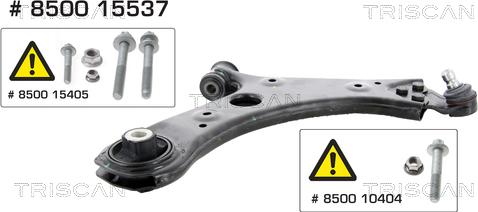 Triscan 8500 15537 - Рычаг подвески колеса autospares.lv