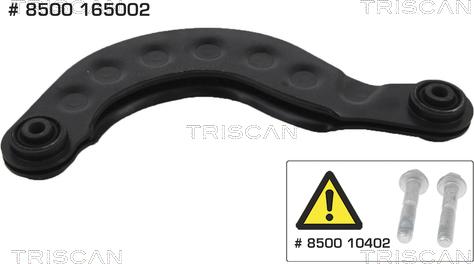 Triscan 8500 165002 - Рычаг подвески колеса autospares.lv