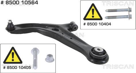 Triscan 8500 10564 - Рычаг подвески колеса autospares.lv