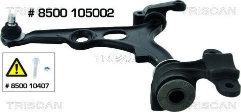 Triscan 8500 105002 - Рычаг подвески колеса autospares.lv