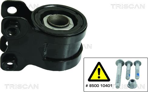 Triscan 8500 10832 - Сайлентблок, рычаг подвески колеса autospares.lv