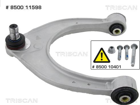 Triscan 8500 11598 - Рычаг подвески колеса autospares.lv