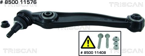 Triscan 8500 11576 - Рычаг подвески колеса autospares.lv