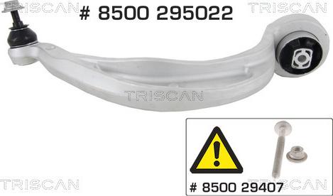 Triscan 8500 295022 - Рычаг подвески колеса autospares.lv