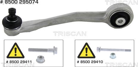 Triscan 8500 295074 - Рычаг подвески колеса autospares.lv