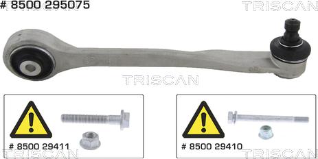 Triscan 8500 295075 - Рычаг подвески колеса autospares.lv