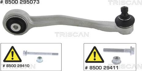 Triscan 8500 295073 - Рычаг подвески колеса autospares.lv