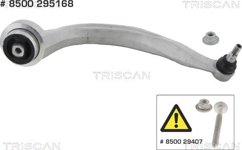 Triscan 8500 295168 - Рычаг подвески колеса autospares.lv