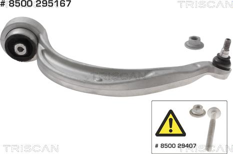 Triscan 8500 295167 - Рычаг подвески колеса autospares.lv