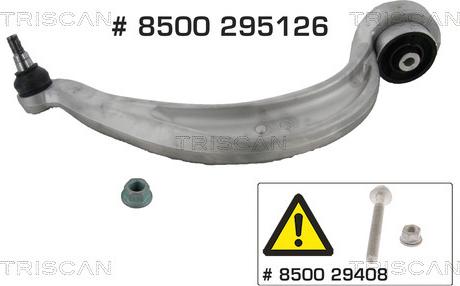 Triscan 8500 295126 - Рычаг подвески колеса autospares.lv