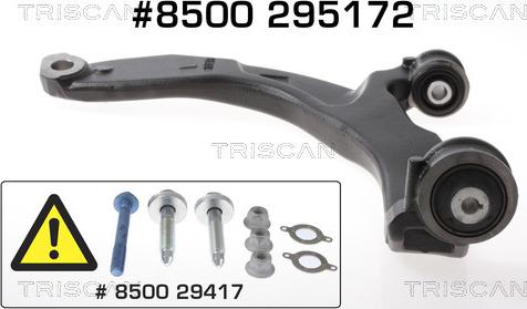 Triscan 8500 295172 - Рычаг подвески колеса autospares.lv