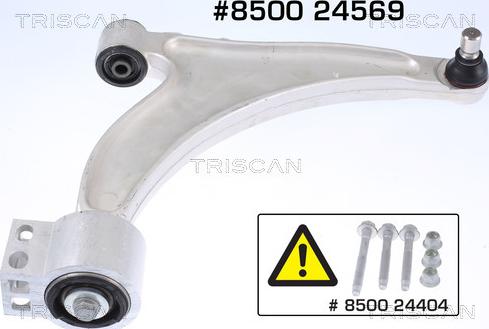 Triscan 8500 24569 - Рычаг подвески колеса autospares.lv