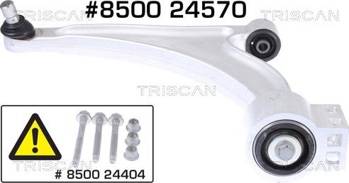 Triscan 8500 24570 - Рычаг подвески колеса autospares.lv