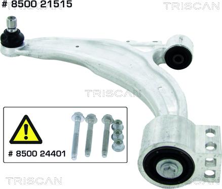 Triscan 8500 21515 - Рычаг подвески колеса autospares.lv